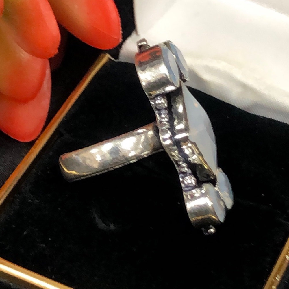 Opalite Silver Ring - image 6